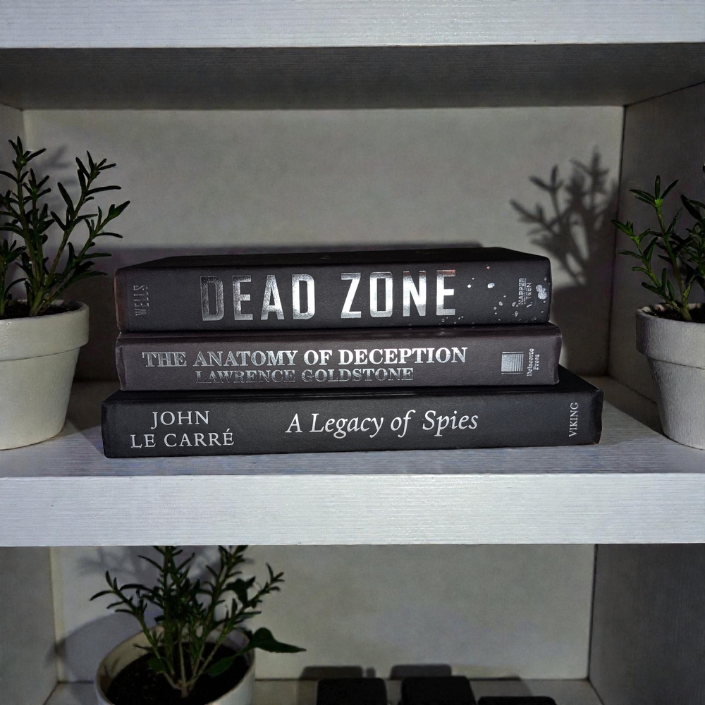 Curated Books Dark Tones Collection For Style & Substance